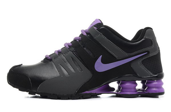 Womens Nike Shox Current Black Purple 36-40 Closeout